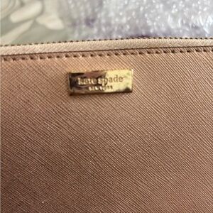 Kate Spade Gold-Tone Clutch Wallet